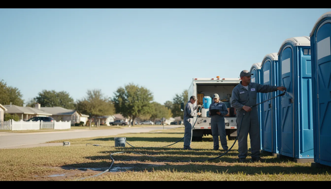 Long-Term Portable Toilet Rental in Lacombe, LA near me